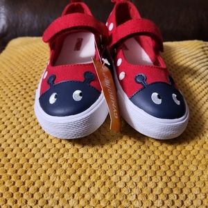 Gymboree, red and blue sneaker size 12